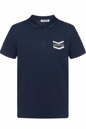 Appliqued polo shirt, zdjęcie 1 Appliqued polo shirt od Dirk Bikkembergs